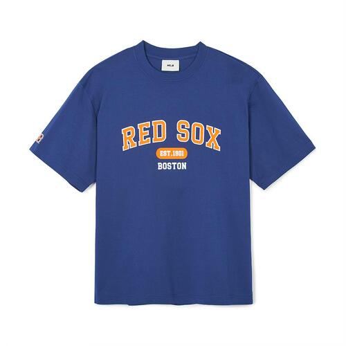 MLB Varsity Over Fitts Boston Redsox T Shirts Navy | 6819475-UI