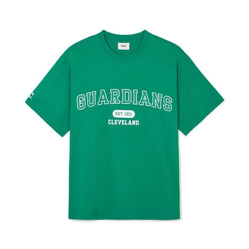 MLB Varsity Over Fitts Cleveland Guardians T Shirts Green | 5087139-YU