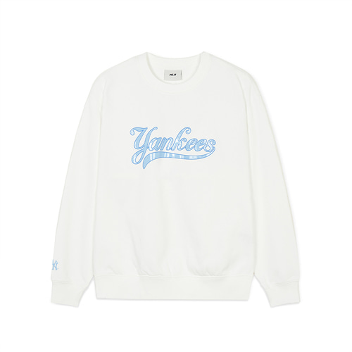 MLB Varsity Overfit New York Yankees Sweatshirts White | 0375964-UX