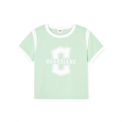 MLB Varsity Set Up Cleveland Guardians Kids' T Shirts Blue / Green | 3189702-LD