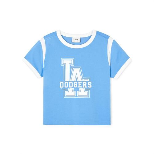 MLB Varsity Set Up Los Angeles Dodgers Kids' T Shirts Blue | 6894320-SO