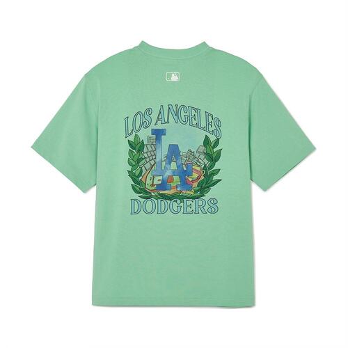 MLB Varsity Sports Big Logots Los Angeles Dodgers T Shirts Green | 6829530-KY