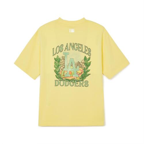 MLB Varsity Sports Big Logots Los Angeles Dodgers T Shirts Yellow | 9702846-AF