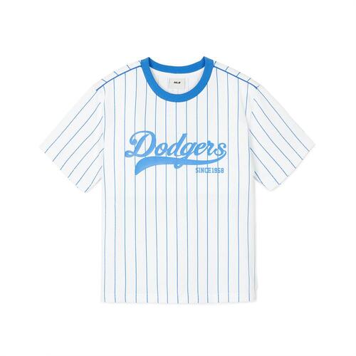 MLB Varsity Stripedt Set Los Angeles Dodgers Kids' T Shirts Blue | 6913072-IM