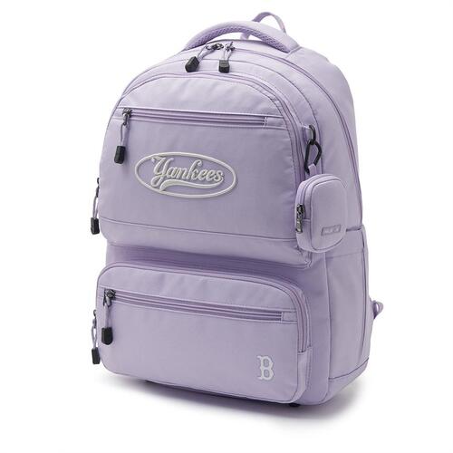 MLB Varsity Two Pocket Backpack Boston Red Sox Kids' Bags Purple | 6794381-XE