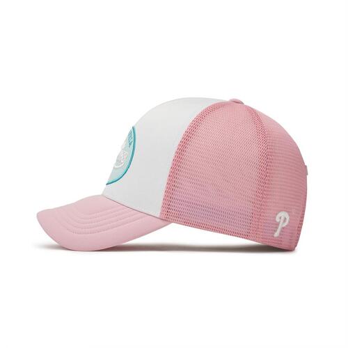 MLB Varsity Wappen Mesh Philadelpia Phillies Hats Pink | 1820769-KL