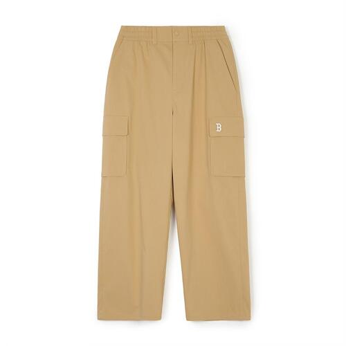 MLB Varsity Wide Cargo Boston Redsox Pants Khaki | 1470932-JP