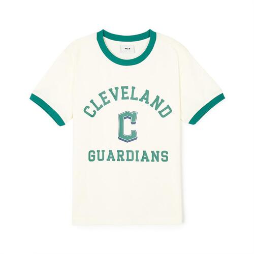 MLB Varsityt Cleveland Guardians Kids\' T Shirts White | 9804256-YM