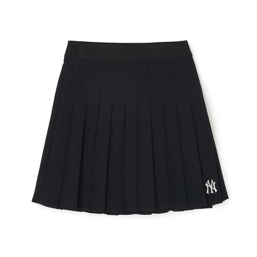 MLB Vasity Sportive Pleats New York Yankees Skirts Black | 6580139-KF