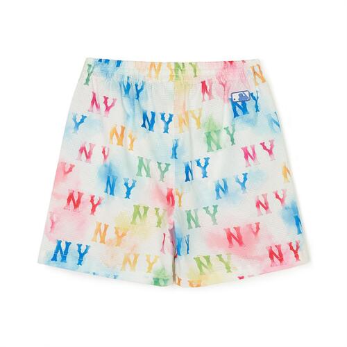 MLB Water Monogram Woven New York Yankees Kids' Shorts Multicolor | 0531849-EJ