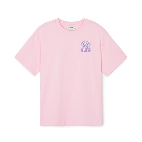 MLB Water Monogramt New York Yankees Kids\' T Shirts Pink | 2934508-HB