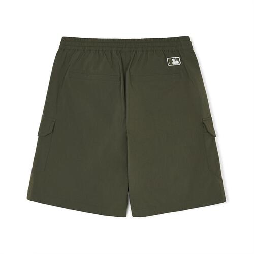 MLB Woven Cleveland Guardians Kids' Shorts Olive | 3609824-VX