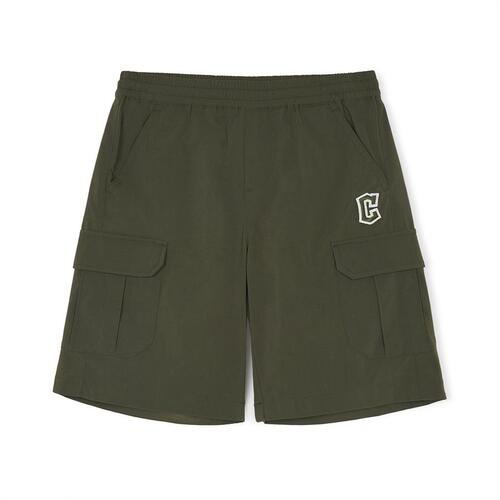 MLB Woven Cleveland Guardians Kids\' Shorts Olive | 3609824-VX